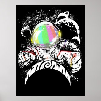 terugkeer van de astronaut god poster