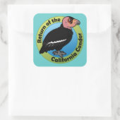 Terugkeer van de Californische dominee Vierkante Sticker (Tas)