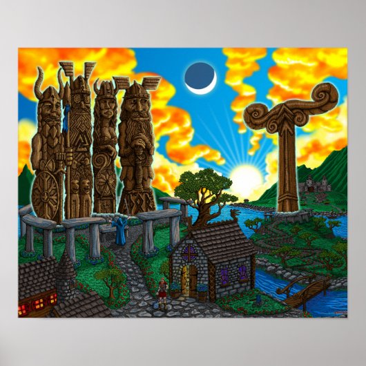 Terugkeer van de goden poster (Voorkant)