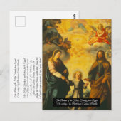 Terugkeer van de Heilige Familie uit Egypte Briefkaart (Voorkant / Achterkant)