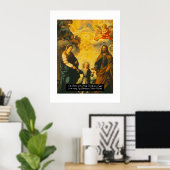 Terugkeer van de Heilige Familie uit Egypte Poster (Thuiskantoor)