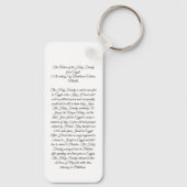 Terugkeer van de Heilige Familie uit Egypte Sleutelhanger (Achterkant)