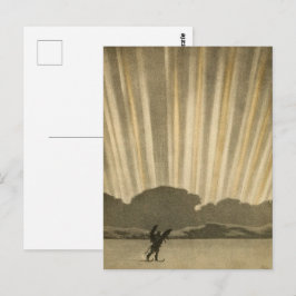 Terugkeer van de Kopjager | Arthur Heming | Briefkaart