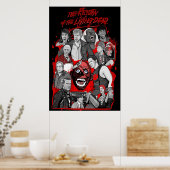 TERUGKEER VAN DE LEVENSDODE POSTER (Keuken)