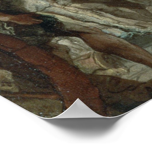 Terugkeer van de prodigal Son, 1780 Poster (Hoek)