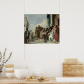 Terugkeer van de prodigal Son, 1780 Poster (Keuken)