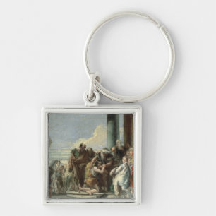 Terugkeer van de prodigal Son, 1780 Sleutelhanger