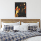 Terugkeer van de prodigal Son door Rembrandt Canvas Afdruk (Insitu (Slaapkamer))