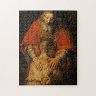 Terugkeer van de prodigal Son door Rembrandt Legpuzzel