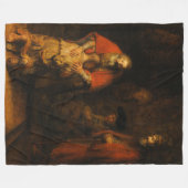 Terugkeer van de prodigal Son door Rembrandt van R Fleece Deken (Voorkant (Horizontaal))