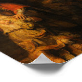 Terugkeer van de prodigal Son door Rembrandt van R Poster (Hoek)