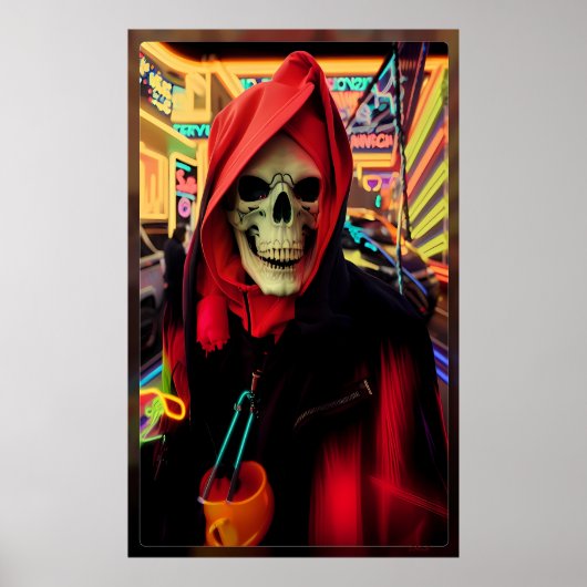 Terugkeer van de Rode Dood Poster (Voorkant)