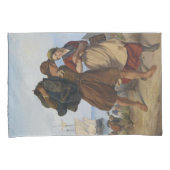 Terugkeer van de visser (door Rudolf Jordan) Kussensloop (Voorkant-Rechts)