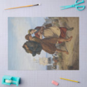 Terugkeer van de visser (door Rudolf Jordan) Tissuepapier (Craft)