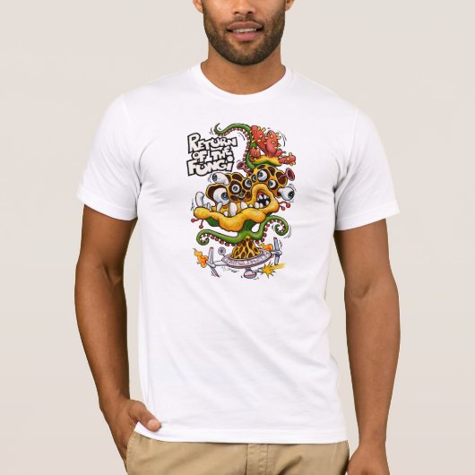Terugkeer van de Witte T-Shirt Fungi (Voorkant)