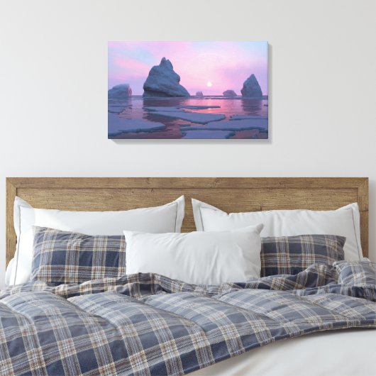 Terugkeer van de Zon Canvas Afdruk (Insitu (Slaapkamer))