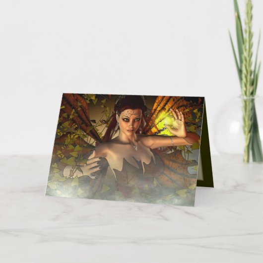 Terugkeer van de zon feestdagen kaart (Voorkant)