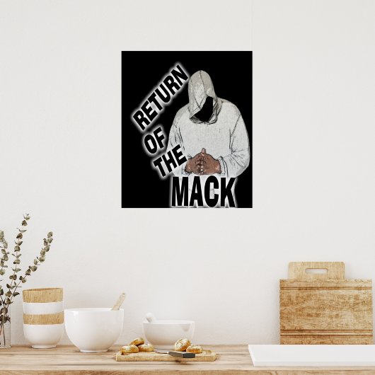 Terugkeer van het Poster Mack Value-papier (Keuken)