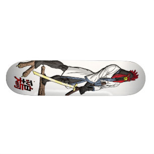 Terugkeer van het Skateboard van Samurai Chicken
