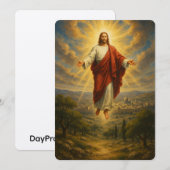 Terugkeer van Jezus Olijfberg Wenskaart Bedankkaart (Voorkant / Achterkant)