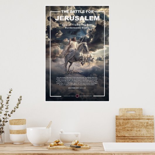 Terugkeer van Jezus Poster (Keuken)