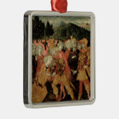 Terugkeer van Ulysses, cassonenpaneel, Sienese Metalen Ornament (Rechts)