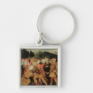Terugkeer van Ulysses, cassonenpaneel, Sienese Sleutelhanger