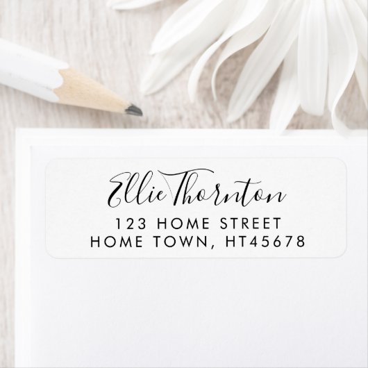 Terugkeeradres scriptnaam etiket (Insitu)