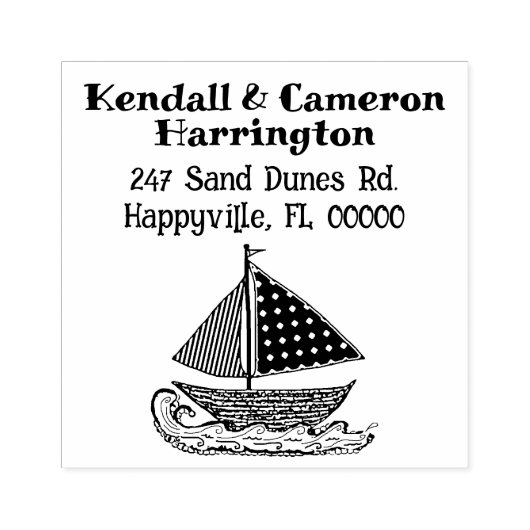 Terugkeeradres vaartuig rubberstempel (Afrduk)