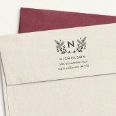 Terugkeeradres vakantiebloei  zelfinktende stempel