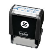 Terugkeeradres zeemeeuw zelfinktende stempel (Product)