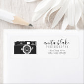 Terugkeeradreslabels camera etiket (Insitu)