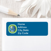 Terugkeeradreslabels voor vrede etiket (Insitu)