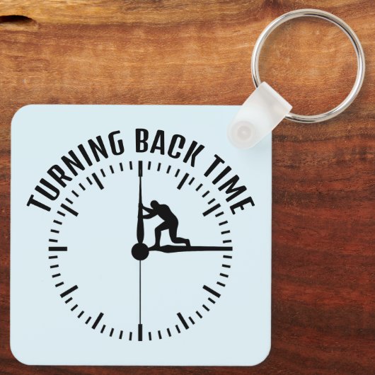 terugkeertijd sleutelhanger (Achterkant)