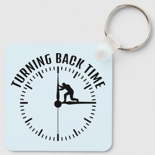 terugkeertijd sleutelhanger (Achterkant)