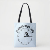 terugkeertijd tote bag (Voorkant)