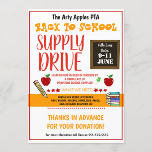 terugkeren naar scholier FLYER voor drive levering Kaart