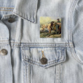Terugkeren uit de heuvel, 1868 vierkante button 5,1 cm (In situ)