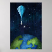 Terugkeren vanaf de rand van de ruimte poster (Voorkant)