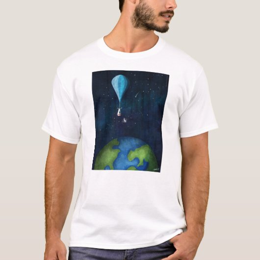 Terugkeren vanaf de rand van de ruimte t-shirt (Voorkant)