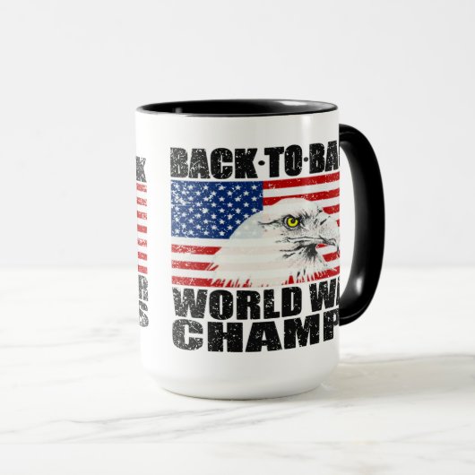 Terugkerend naar de achterkamertjeskampioenschappe mok (Voorkant rechts)