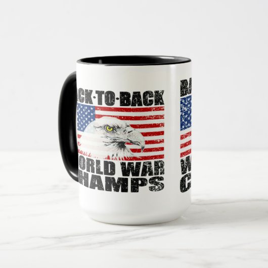 Terugkerend naar de achterkamertjeskampioenschappe mok (Voorkant links)