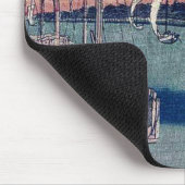 Terugkerende zeilen in Takanawa door Ando, Hiroshi Muismat (Hoek)