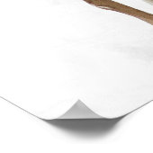 terugkijken, herten poster (Hoek)