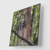 Terugkijkend Painterly Wandklok (Hoek)