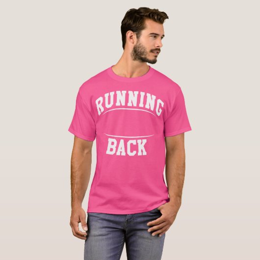 Teruglopen T-shirt (Voorkant volledig)