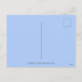 TERUGMAKERE EGG GARDEN, BUNNY RABBIT FLOWERS FEESTDAGENKAART (Achterkant)