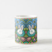 TERUGMAKERE EGG GARDEN, BUNNY RABBIT FLOWERS KOFFIEMOK (Center)