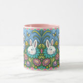 TERUGMAKERE EGG GARDEN, BUNNY RABBIT FLOWERS MOK (Midden)