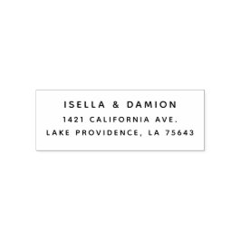 TERUGNAADRES ZELFINKTENDE STEMPEL